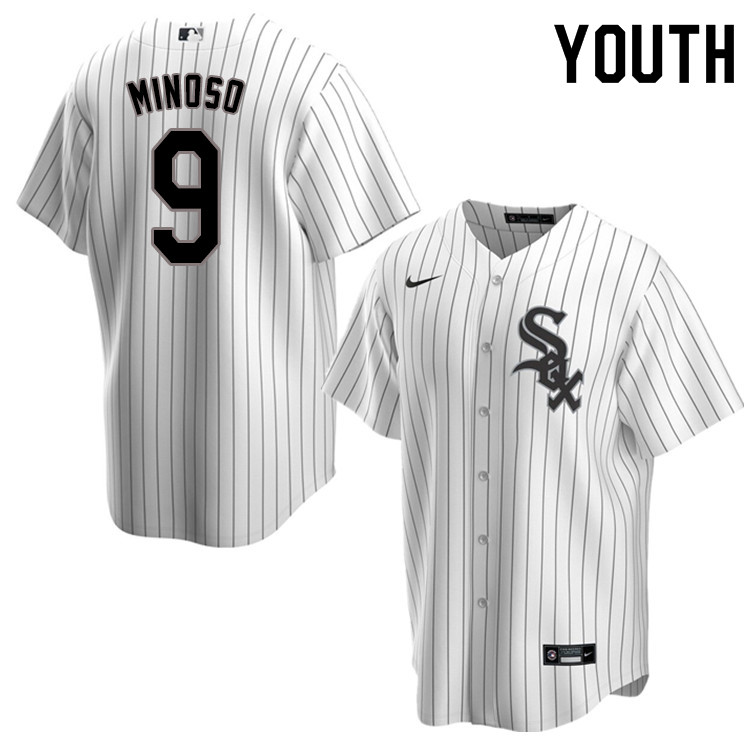 Nike Youth #9 Minnie Minoso Chicago White Sox Baseball Jerseys Sale-Pinstripe
